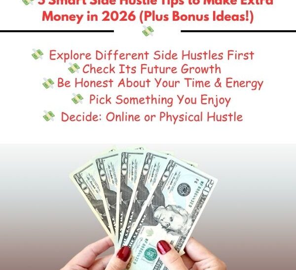 5 Smart Side Hustle Tips to Make Extra Money in 2026 (Plus Bonus Ideas!)