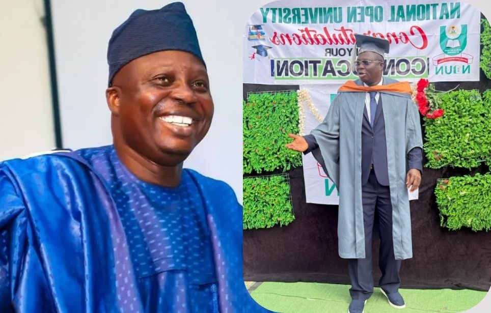 Mr Latin NOUN Graduation: Yoruba Actor Bags Degree In Peace And Conflict Resolution