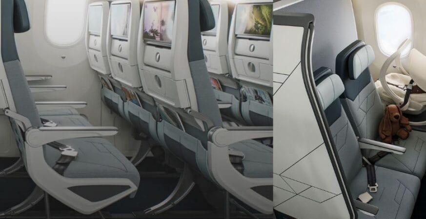 SkyNook Airplane Seat Transforms Economy Travel Experience