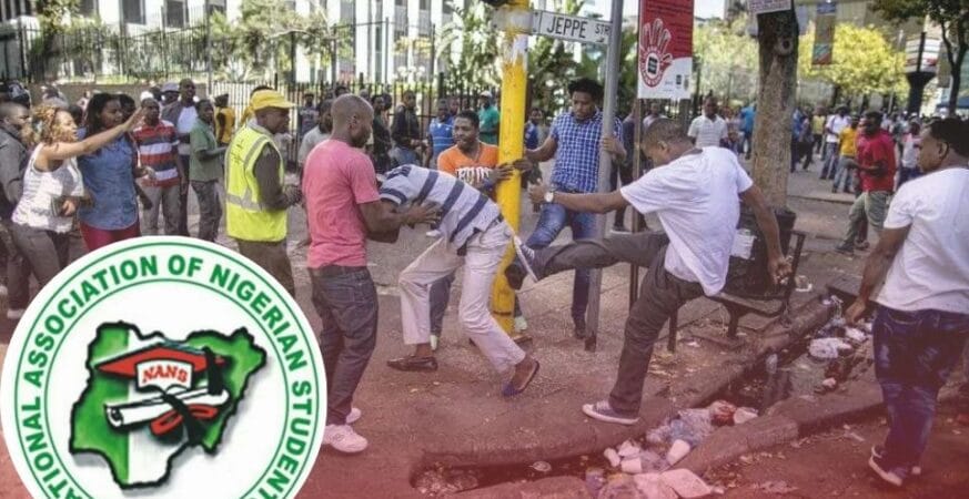 NANS Calls on FG to Protect Nigerian Students in South Africa