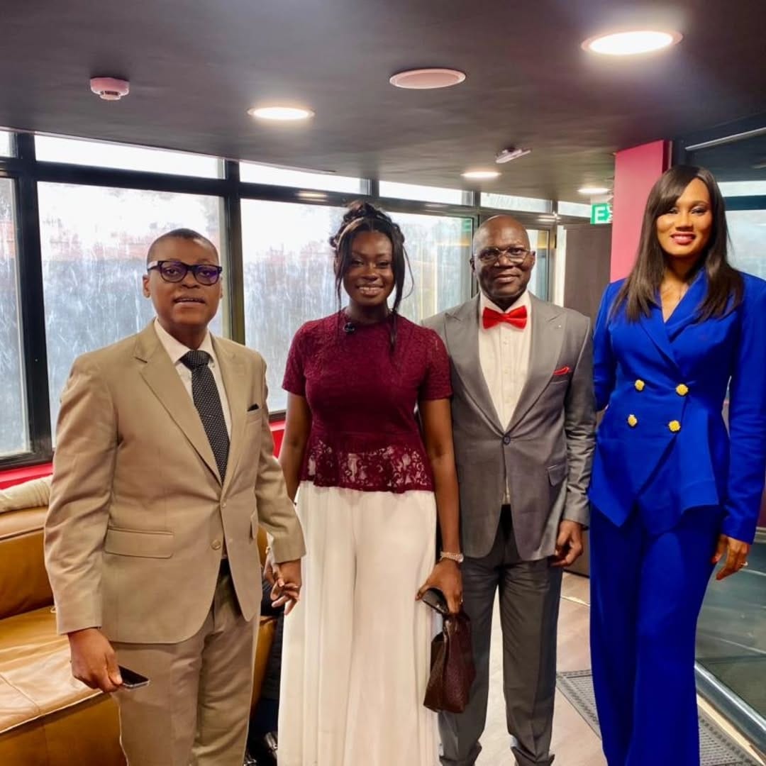 Natalie Fort visits Arise News
