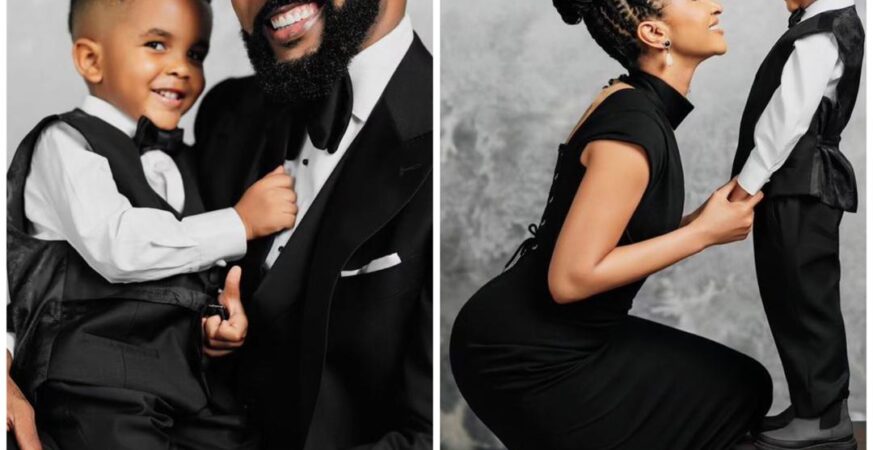 Adesua Etomi Celebrates Banky W,