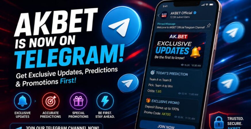Stay Ahead of the Game with AK.BET's Official Telegram Channel
